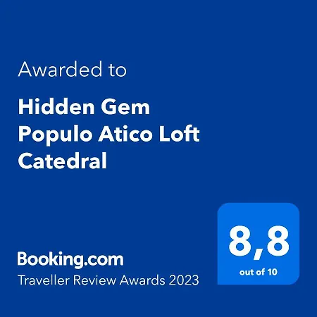 Hidden Gem Penthouse Populo Y Catedral *